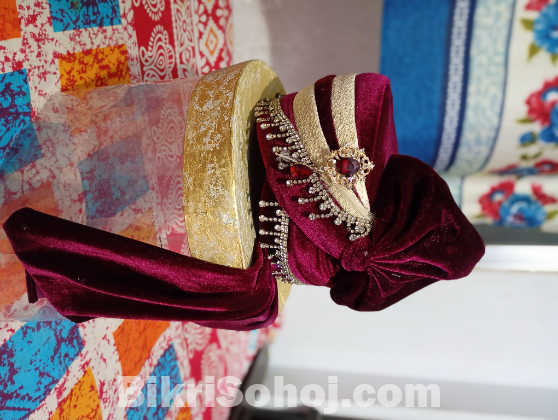 Wedding Sherwani and pagri